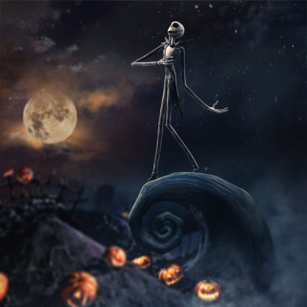 Nightmare before Christmas - Jack Statue / Art Scale: Iron Studios