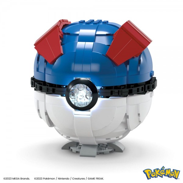 Pokémon - Bauset Jumbo Superball / Mega Construx: Mattel