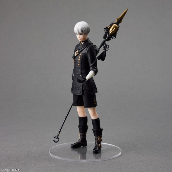 NieR:Automata Form-ISM - 9S (YoRHa No. 9 Type S) No Goggles Ver. Statue.: Square Enix