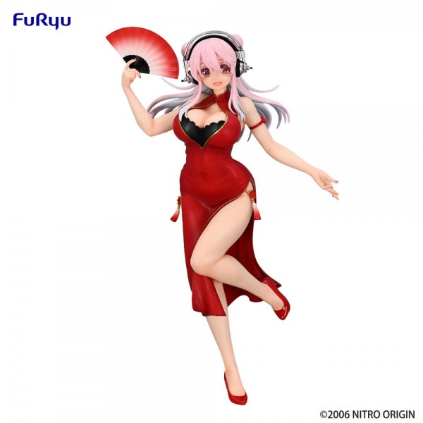 Super Sonico - China Statue / Trio-Try-iT - Dress Ver.: Furyu