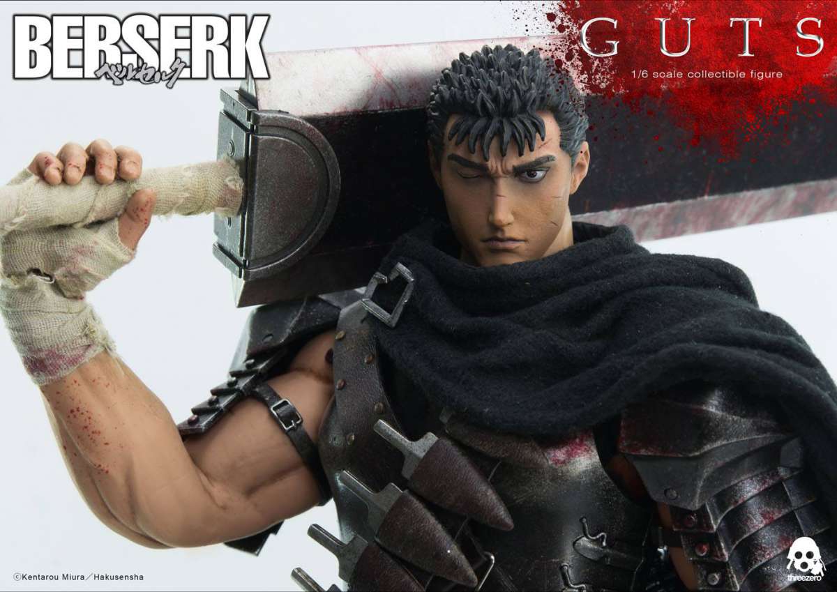 Berserk - Guts Actionfigur [NEUAUFLAGE]: ThreeZero | Action Figures | A-C |  Shop | Anime Figure Shop - order here online now - Allblue World