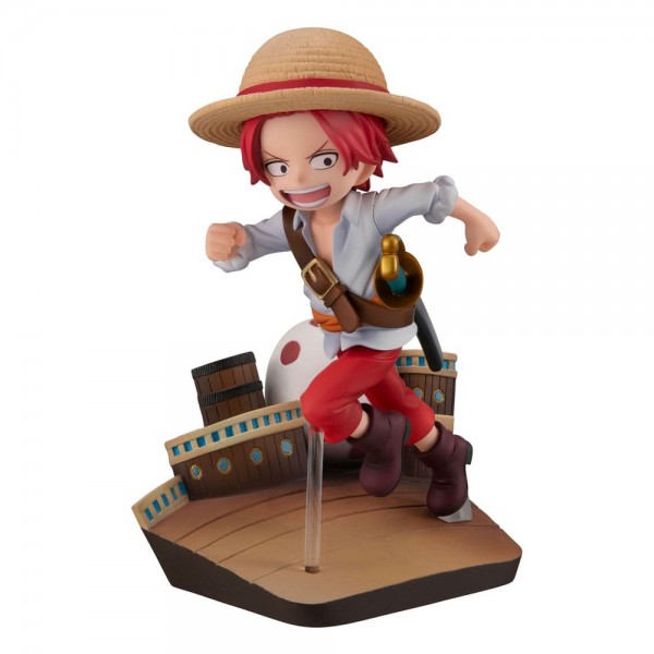 One Piece - Shanks Run! Run! Run! Statue / G.E.M.: MegaHouse