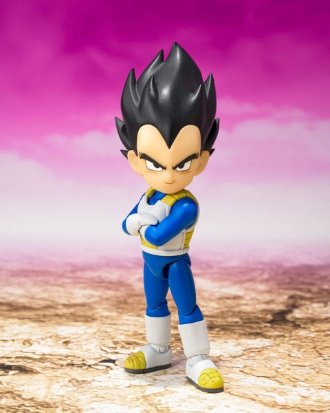 Dragon Ball Daima - Vegeta Mini Actionfigur / S.H. Figuarts: Bandai Tamashii Nations