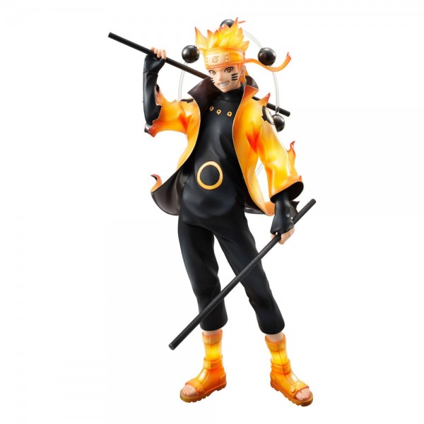 Naruto Shippuden - Naruto Statue / G.E.M. Serie - Six Paths Sage Mode 15th Anniversary Ver. 2: MegaH