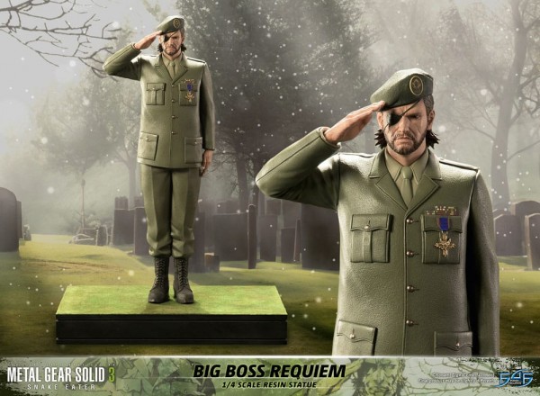 Metal Gear Solid 3: Snake Eater - Big Boss Requiem Statue: First 4 Figures