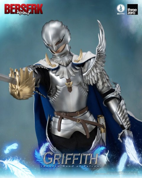 Berserk - Griffith Actionfigur / Reborn Band of Falcon: ThreeZero