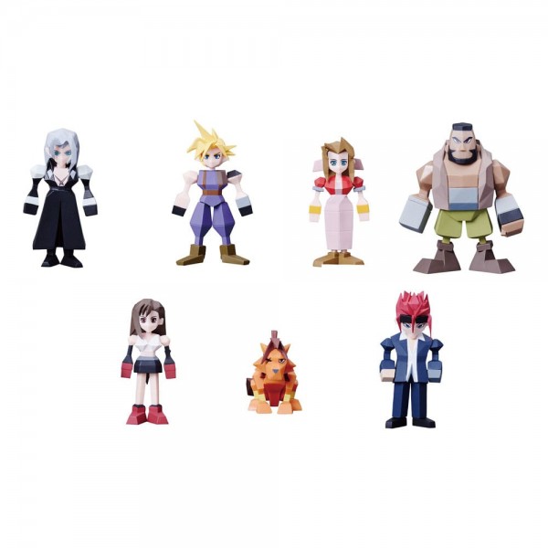 Final Fantasy VII - Polygon Figuren Vol. 1 / Sortiment: Square-Enix