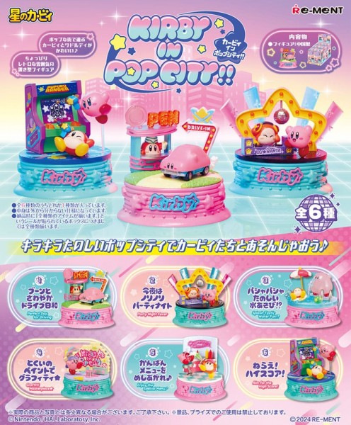 Kirby - Kirby in Pop City!!/ Minifiguren: Re-Ment